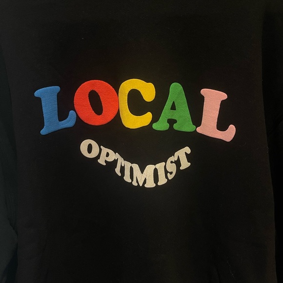 MADHAPPY Local Optimist Heritage Crewneck, black - Picture 4 of 9
